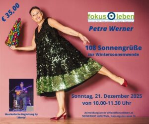 108 Sonnengrüße zur Wintersonnenwende mit Petra, Shorty und Gitarre 21.Dez.2025